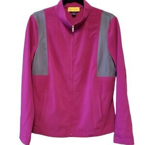 St. John Women's Yellow Lable Lightweight Jacket Size 8